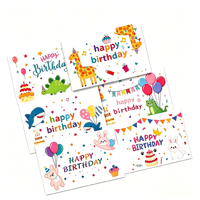 Cartes de vœux écologiques en carton pour enfants, service d'impression personnalisé de haute qualité à la demande pour les enfants