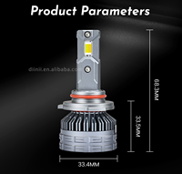 Phares LED à puissance stable personnalisés 160W 18000lm S3 3000k 4300k 6500k Ampoule bicolore H7 H4 H11 Phares de voiture 9005 LED bicolore