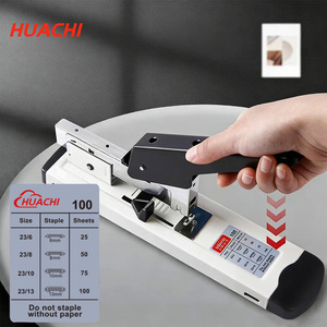 Máy đóng sách đa năng 100 tờ, máy đóng sách dày, máy đóng sách nặng, sử dụng kim bấm chắc chắn - Product Image 4
