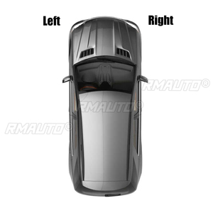 Conjunto de Faros Delanteros para Automóvil Mitsubishi Pajero Montero 2000-2006 con Bombillas LED, Lentes de PC Negras, Izquierdo y Derecho - Product Image 2