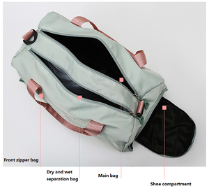 Sac de Voyage Pliable Imperméable de Haute Qualité pour Homme – Idéal pour le Yoga, la Gym et les Nuits en Plein Air – Sac Polochon de Sport et Sac à Main - Product Image 3