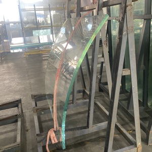 กระจกนิรภัยโค้งใสแบบโปร่งแสงสูง สำหรับตกแต่งภายในและภายนอกอาคาร - Product Image 5
