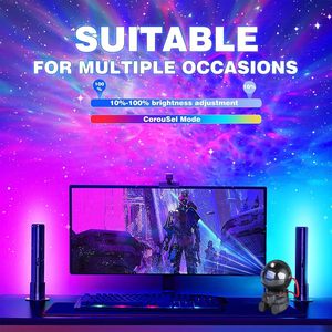 Phi hành gia Sao chiếu, sao chiếu thiên hà ánh sáng cho trẻ em từ xa có thể điều chỉnh đèn <span class=keywords><strong>LED</strong></span> cho phòng ngủ, cô gái trang trí phòng - Product Image 3