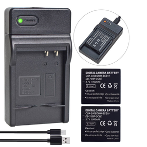 Original Battery +Charger for <strong>Ricoh</strong> CX1 / CX2 / Caplio R6 / R7 / R8 / <strong>R10</strong> - DB-70 PLC Controller - Product Image 1