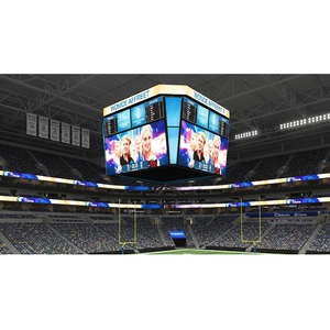 Pantalla LED Curva para Estadios <span class=keywords><strong>de</strong></span> Fútbol con Visualización <span class=keywords><strong>de</strong></span> Video <span class=keywords><strong>de</strong></span> <span class=keywords><strong>360</strong></span> Grados, Panel <span class=keywords><strong>de</strong></span> Pantalla LED para Exteriores e Interiores - Product Image 3