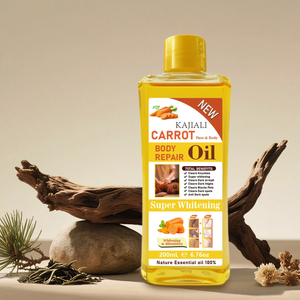 Aceite Corporal de Zanahoria Fresca 100% Natural KAJIALI, Súper Blanqueador, Hidratante, Antienvejecimiento, Repara Manchas Oscuras, para Todo Tipo de Piel - Product Image 6
