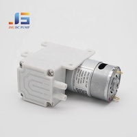 Kompresor udara Mini DC 12V 13L/menit 17LPM sikat diafragma kompresor udara tekanan tinggi pompa vakum Motor bertekanan-80montana