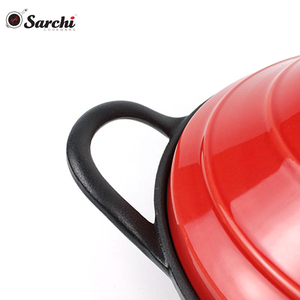 Nồi Gang Đúc Cảm Ứng Castamel, Nồi Nấu Tráng Men Cỡ Nhỏ Kiểu Moroccan - Product Image 4