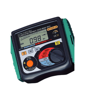 Testeur de continuité d'isolation Kyoritsu modèle 3005A 500V, mesureur de résistance électrique avec fils et étui - Product Image 5