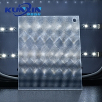 Kunxin contrôle de l'éblouissement optique de différentes épaisseurs et tailles UGR<19 PC feuille de diffuseur de prisme