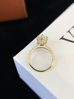 Ensemble de bagues de fiançailles et de mariage de luxe en or massif 14k 18k avec diamant de laboratoire certifié IGI de 5 carats taille marquise, bijoux de mode