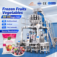 Machine d'emballage VFFS automatique pour la fabrication de sacs, idéale pour les fruits et légumes surgelés, directement de l'usine