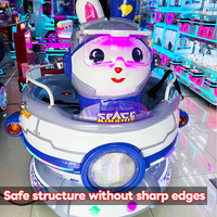 Manège pour enfants à monnayeur, modèle Dirigible Spatial, avec lumières LED, Prix usine