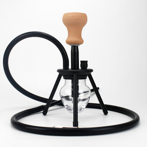 Mini trípode de aluminio portátil para shisha hookah, trípode de tres patas, tamaño de viaje, creativo, gran oferta - Product Image 1
