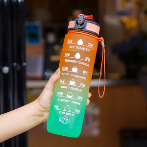 Hidratación en Movimiento: Juego de Botellas de Agua Deportivas Resistentes en 3 Tamaños para Todas las Edades - Product Image 4