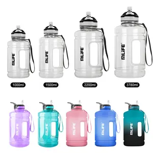 different shape plastic water bottle manufacturers with custom logo