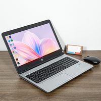 95% NewBusiness Second Hand Laptops for HP ProBook 650 G2 I5-5th 8GB RAM 256GB SSD 15.6" Original Portable Notebook Used Laptops