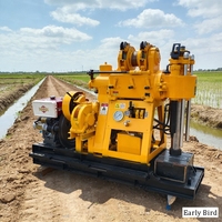 Petite foreuse rotative hydraulique diesel pour l'échantillonnage géologique de carottage destinée aux études de chantier