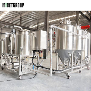 MICET - Sistema de Elaboración de Cerveza Casera de 100 L, Mini Cervecería de <span class=keywords><strong>2</strong></span> Recipientes, Equipo de Elaboración de Cerveza Artesanal Piloto, Fermentadores de Cerveza de 100 L, Nano Cervecería - Product Image 6