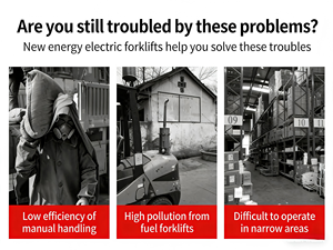 Carretilla elevadora eléctrica de bajo precio, elevador de batería seca, 3M-7m, carretilla elevadora de tres ruedas, capacidad de 1 tonelada, longitud de horquilla de 1070mm, ancho de horquilla de 122mm - Product Image 4