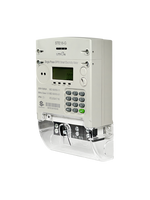 Meter Konsumsi Daya Nirkabel GPRS 4G Prabayar dengan Remote Control, Monitor Energi Fasa Tunggal Terpisah, Layar LCD Digital 100A 380V