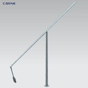 Poste de Iluminación de Calle de Acero Plegable con Bisagra Central, Galvanizado en Caliente, de 3m 4m 5m 6m 7m, Precio de Fábrica Cishine - Product Image 1