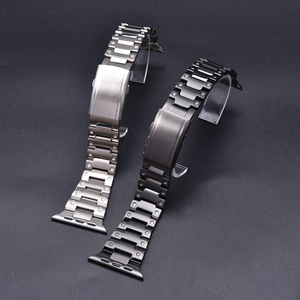 Bracelet JAETIUM en titane de grade 2, bracelet en métal titane de luxe pour Apple Watch Ultra 1 2 49 mm - Product Image 1