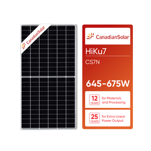 <span class=keywords><strong>Panneaux</strong></span> <span class=keywords><strong>solaires</strong></span> canadiens 665W 670W 600W paneles solares 700W pannelli solarie EU entrepôt panneau solaire carreaux photovoltaïques panneau pv - Product Image 1