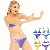 Costumi da bagno da donna che cambiano colore dell'acqua costumi da bagno costumi da bagno per donna 2022 mini bikini brasiliano sexy bikini teenager