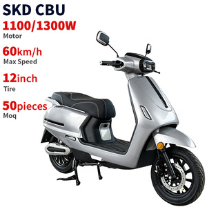 Motocicleta CKD SKD de 12 Pulgadas, Biplaza para Adultos, 1100/1300W, Velocidad de 60 km/h, Scooter con - Product Image 1