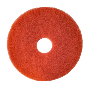 Bông lau sàn, chà sàn, làm sạch bằng sợi tổng hợp màu cam 17 inch mới dành cho gạch, đá cẩm thạch, máy chà sàn thương mại - Product Image 1