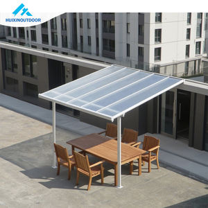Toldo impermeable <span class=keywords><strong>de</strong></span> policarbonato <span class=keywords><strong>de</strong></span> 1,2mm <span class=keywords><strong>para</strong></span> balcón, <span class=keywords><strong>cubiertas</strong></span> <span class=keywords><strong>de</strong></span> aluminio <span class=keywords><strong>para</strong></span> Gazebo, Patio, sombra, terraza, vidrio <span class=keywords><strong>para</strong></span> presión exterior, naturaleza - Product Image 2