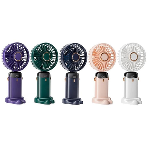Nouveau ventilateur USB portable 2026, mini ventilateur électrique pliable en plastique rechargeable pour bureau, étudiants, voiture et extérieur – Cadeau idéal - Product Image 1