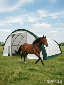 Abri de stockage industriel en métal Suihe : Grand abri de voiture et bâtiment de stockage en PVC imperméable - Product Image 5