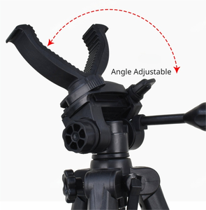 Durable Aluminum Alloy 4-Axial Telescopic <b>Tripod</b> EVA Foam Handle Adjustable Horseshoe Feet Quick Release for Outdoor <b>Hunting</b> - Product Image 4