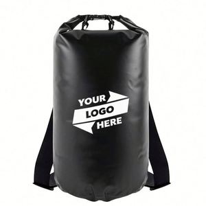 Custom Logo <b>20L</b> Ocean Pack Waterproof Dry <b>Bag</b> Backpack with Roll Top for Outdoor Promotional Event - Product Image 3