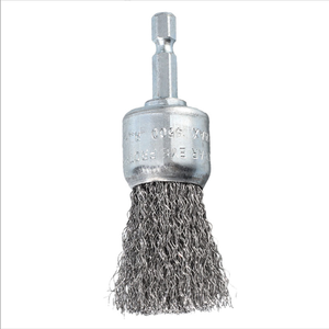 Brosse de polissage DIY de 1 pouce avec tige hexagonale de 1/4 et poils en éponge pour personnalisation OEM industrielle, élimination de la rouille et GB-OB-0002 1 pouce - Product Image 1