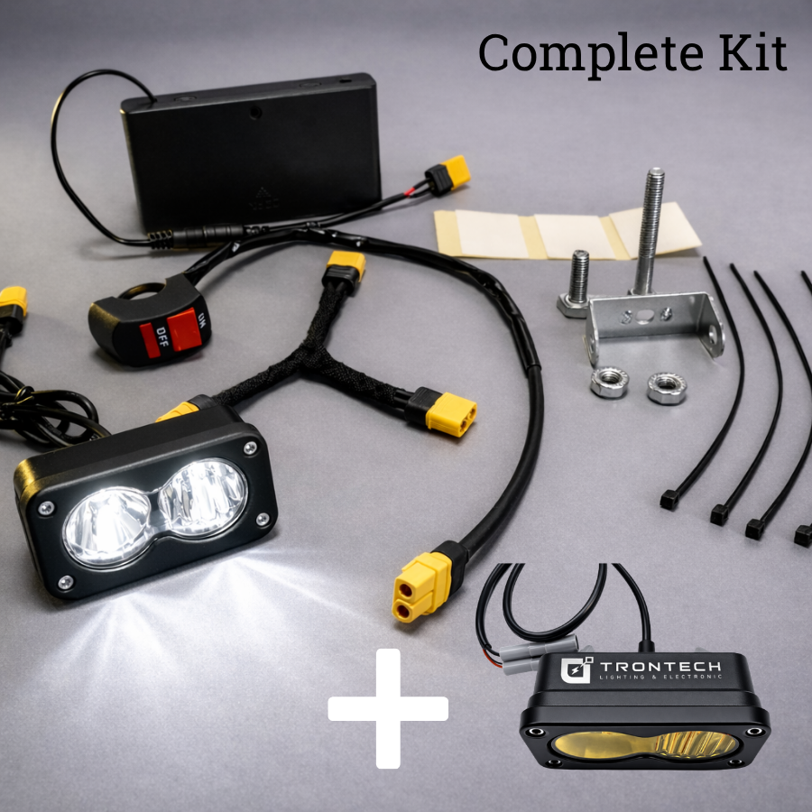 White Light Complete Kit+Logo