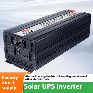 UPS Solar de Onda Sinusoidal Pura de 10000W Monofásico para Uso Automotriz e Industrial, 92% de Eficiencia, HJ-UPS10000 Zhengstring Wave Up - Product Image 2