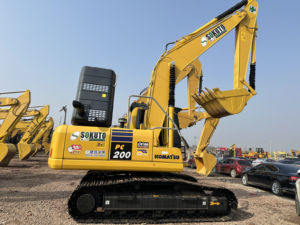Machine de construction japonaise d'occasion Komatsu PC200 pc350 Équipement lourd d'occasion d'excavatrice Komatsu PC400 - Product Image 5
