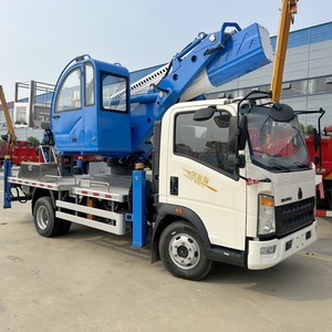 HOWO Aerial Work Truck 4x2 28m Aerail High-Altitude Operation Work Truck for Sale - Product Image 2