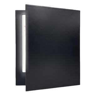 Petit MOQ, Menu LED Lumineux en Similicuir Noir, Format A4 (Lettre/Legal), Double Page, Panneau de Menu LED Éclairé - Product Image 3