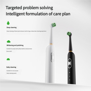 Cepillo de Dientes Eléctrico Impermeable OEM con 3 Modos de Rotación, Pantalla LED, Cerdas Suaves, Recargable y Plegable para Uso Comercial - Product Image 5