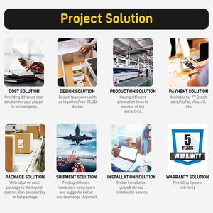 ตู้ครัววิลล่าดีไซน์สไตล์โมเดิร์นหรูหราสำหรับผู้รับเหมา - Product Image 6