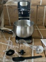 1200W Geräuscharmer DC-Standmixer mit Schüsselhub, 5L Elektrischer Eierschläger, Teigknetmaschine für Haushaltsgebrauch, Planetenmixer-Design