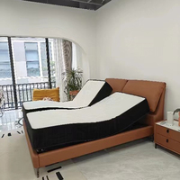 Lit Queen Zero Gravity avec Tête de Lit Télécommandé Split king Lit Intelligent Réglable King Size avec Matelas