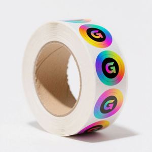 Etiqueta Adhesiva Redonda Personalizada de Fábrica, Resistente al Agua, de PVC y Vinilo, con Acabado Mate/Brillante y Muestra Gratuita para Cosméticos - Product Image 3