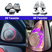 Autowellus pour E-Class W213, aérateurs 3D rotatifs, haut-parleurs tweeter, coupe AMG E43 E53 E250, éclairage ambiant 64 couleurs, intérieur