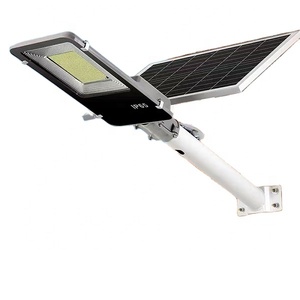 Lampadaire solaire LED 100W à corps séparé avec détecteur de mouvement IP65, conception intégrée pour jardin, route, alimentation extérieure - Product Image 5