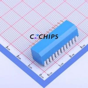 TE-12R DIP Switch Through hole Component (THT) Switch ( Number of Switch Sections: 12 )( Lead Spacing: 2.54mm ) - Product Image 2